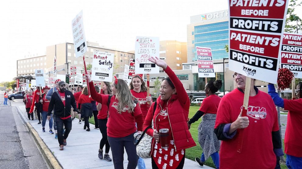 Des milliers d’infirmières en grève retournent au travail dans le Minnesota
