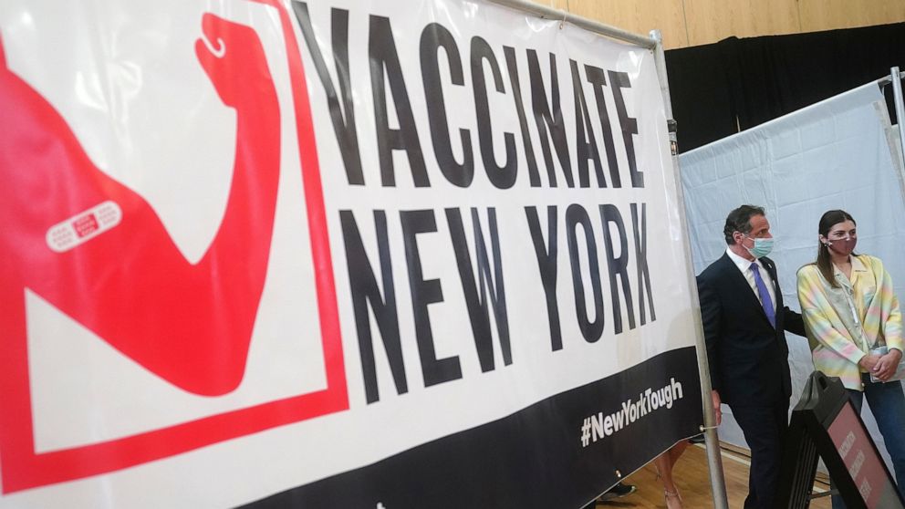 New Yorkers 30 and over can get COVID-19 vaccine Tuesday - ABC News