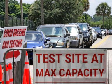 Florida virus cases soar, hospitals near last summer's peak