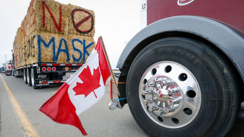 Anti-vaccine protest in Canada spurs outrage