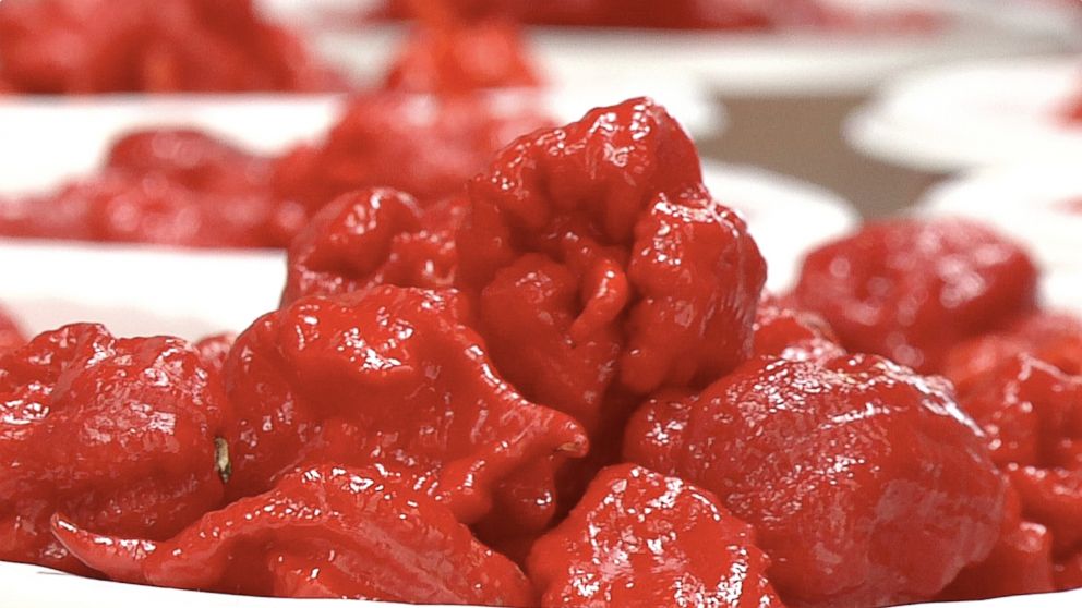 The Carolina Reaper holds the title for the world's hottest pepper in the Guinness Book of World Records.