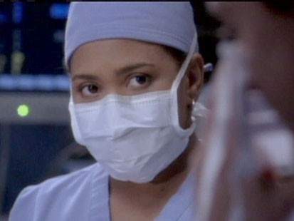 A picture of an actor playing a doctor on television.
