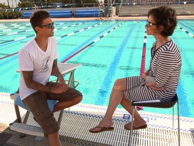 PHOTO: Olympic swimmer Anthony Ervin sat down with ABCs Elizabeth Vargas for 20/20.