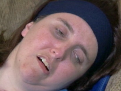 VIDEO: Abbie Dorn endured brain damage while giving birth and lost her kids.