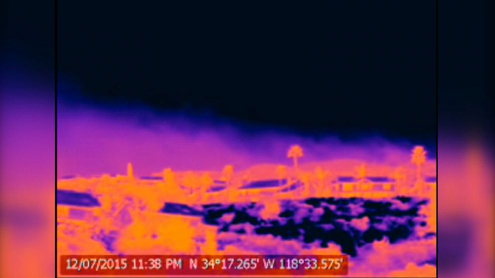 A video alleges to show methane gas after a natural gas well started to leak in October 2015. 