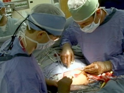 VIDEO: One surgeon fights to save a colon cancer patients life.