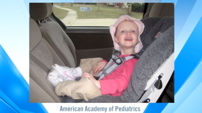 Child Safety Seat Recommendations, Child Forward Facing Car Seat Law California