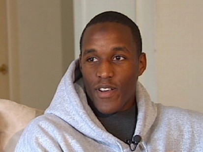 VIDEO: Hayward Demison was revived after his heart stopped at a football game.