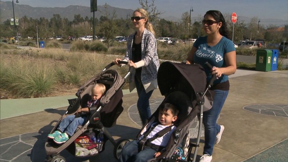 Nichoel Kimmerle, left, says she would "absolutely" tell other parents to vaccinate their kids.