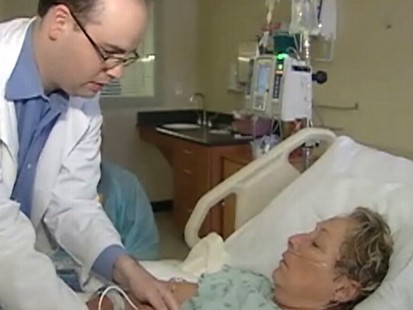 Video: Doctors try to use stem cells to treat stroke victims.