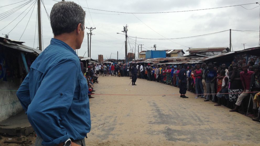A Look Inside a Slum Cut Off by the Ebola Outbreak - ABC News