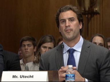 VIDEO: Former NFL tight end Ben Utecht discusses the danger of concussions before a U.S. Senate committee.