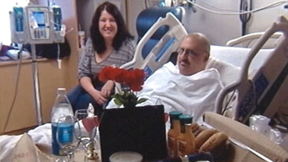 PHOTO: A group of oncology nurses has been playing cupid, putting together surprise romantic dinners for patients in their hospital rooms to help them forget their cancer for a moment.