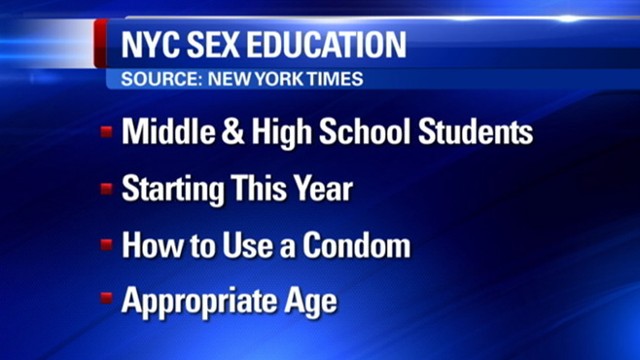 sex education in schools new york times