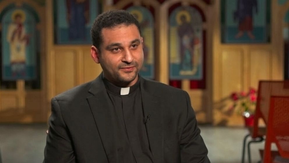 PHOTO: Father Paul Abernathy, of St. Moses the Black Orthodox Church in Pittsburgh, is pictured during a conversation with ABC News. 