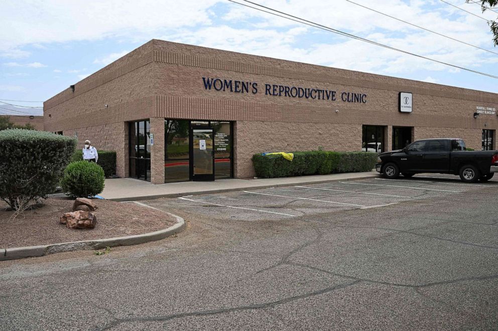 PHOTO: The exterior of the Women's Reproductive Clinic, which provides legal medication abortion services, in Santa Teresa, New Mexico, June 15, 2022.