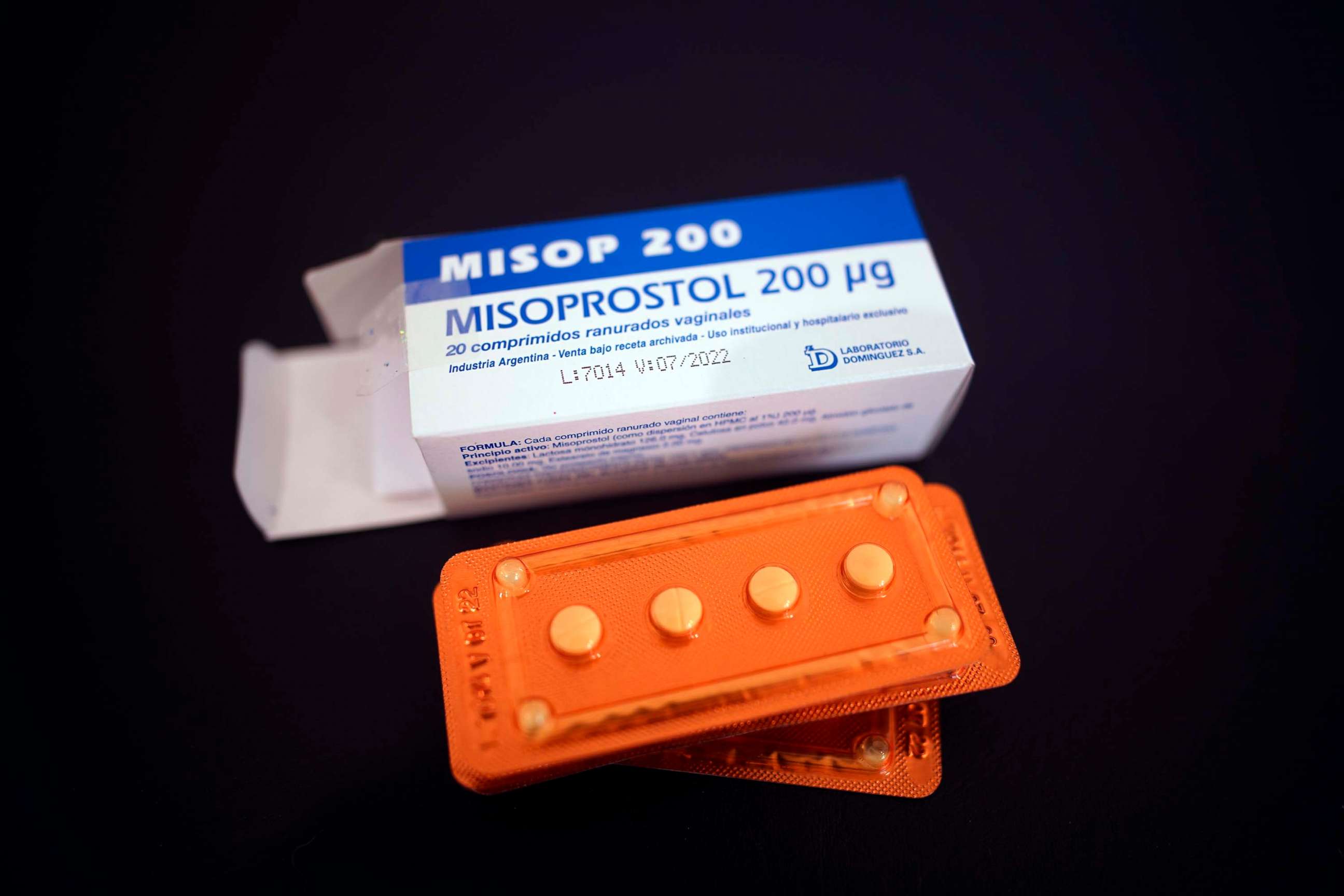 PHOTO: In this Jan. 22, 2021, file photo, the drug misoprostol is shown.