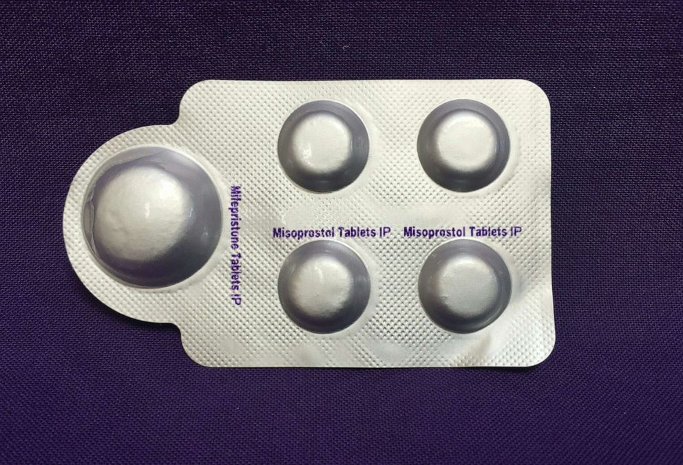 PHOTO: A pack of misoprostol tablets, one of the two medicines used together that are called the abortion pill.