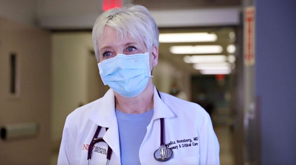 PHOTO: Dr. Angie Honsberg, Medical Director for the ICU at University Medical Center of Southern Nevada.