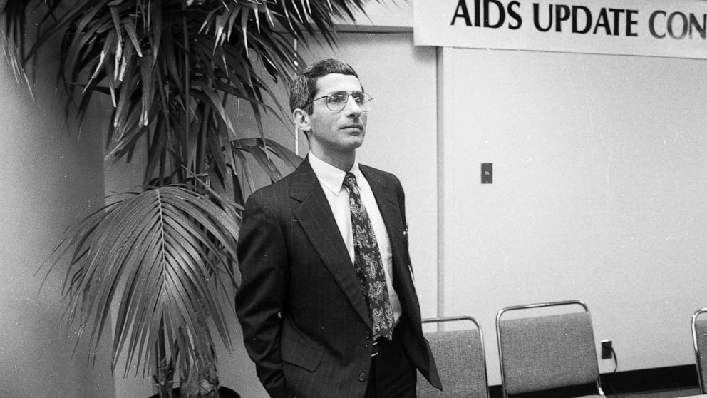 PHOTO: Dr. Anthony Fauci attends the National AIDS Update Conference as it meets at the San Francisco Civic Auditorium in San Francisco, Oct. 12, 1989.