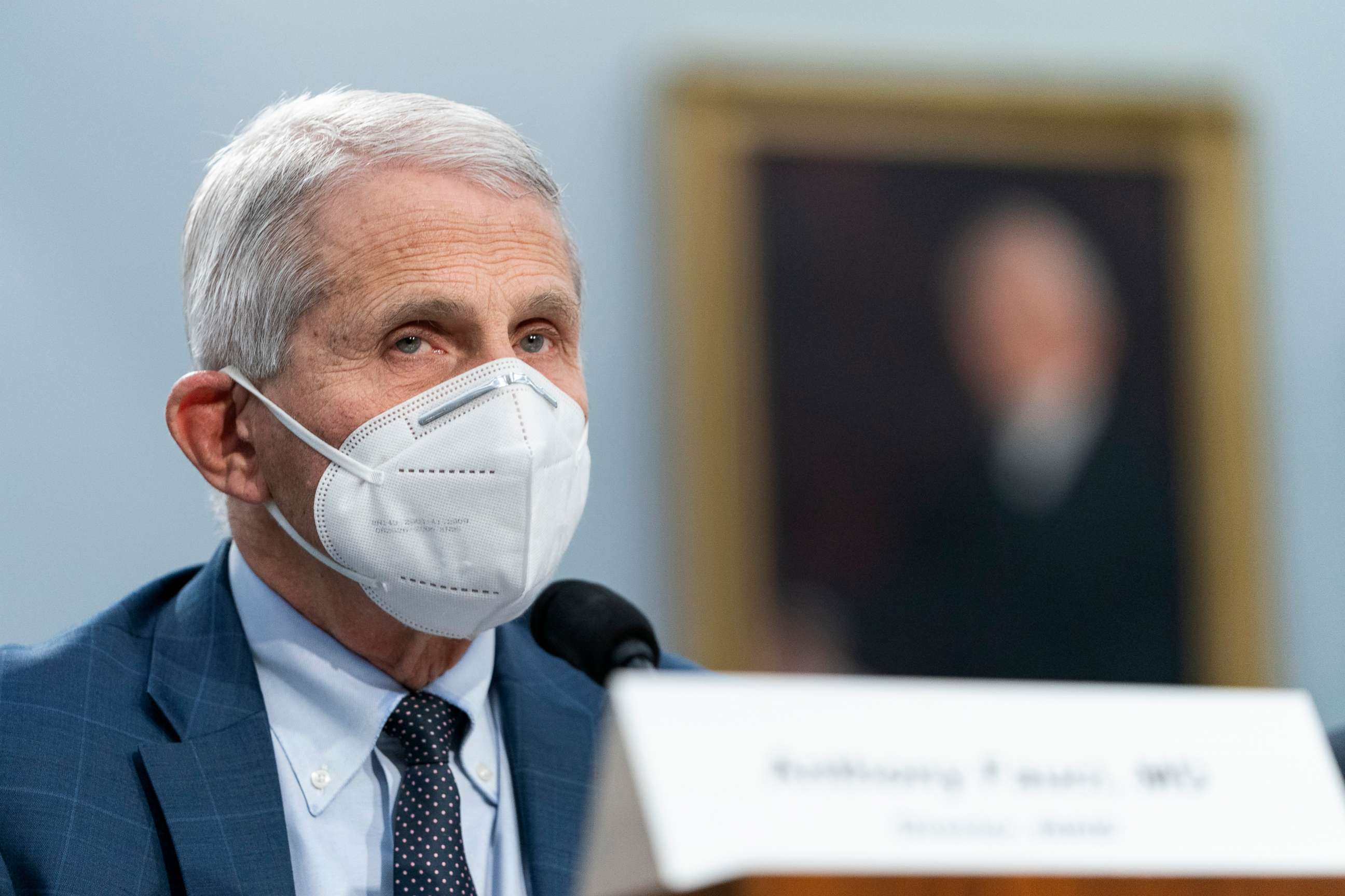 PHOTO: Dr. Anthony Fauci attends a House Committee on Appropriations subcommittee hearing, May 11, 2022, on Capitol Hill in Washington.