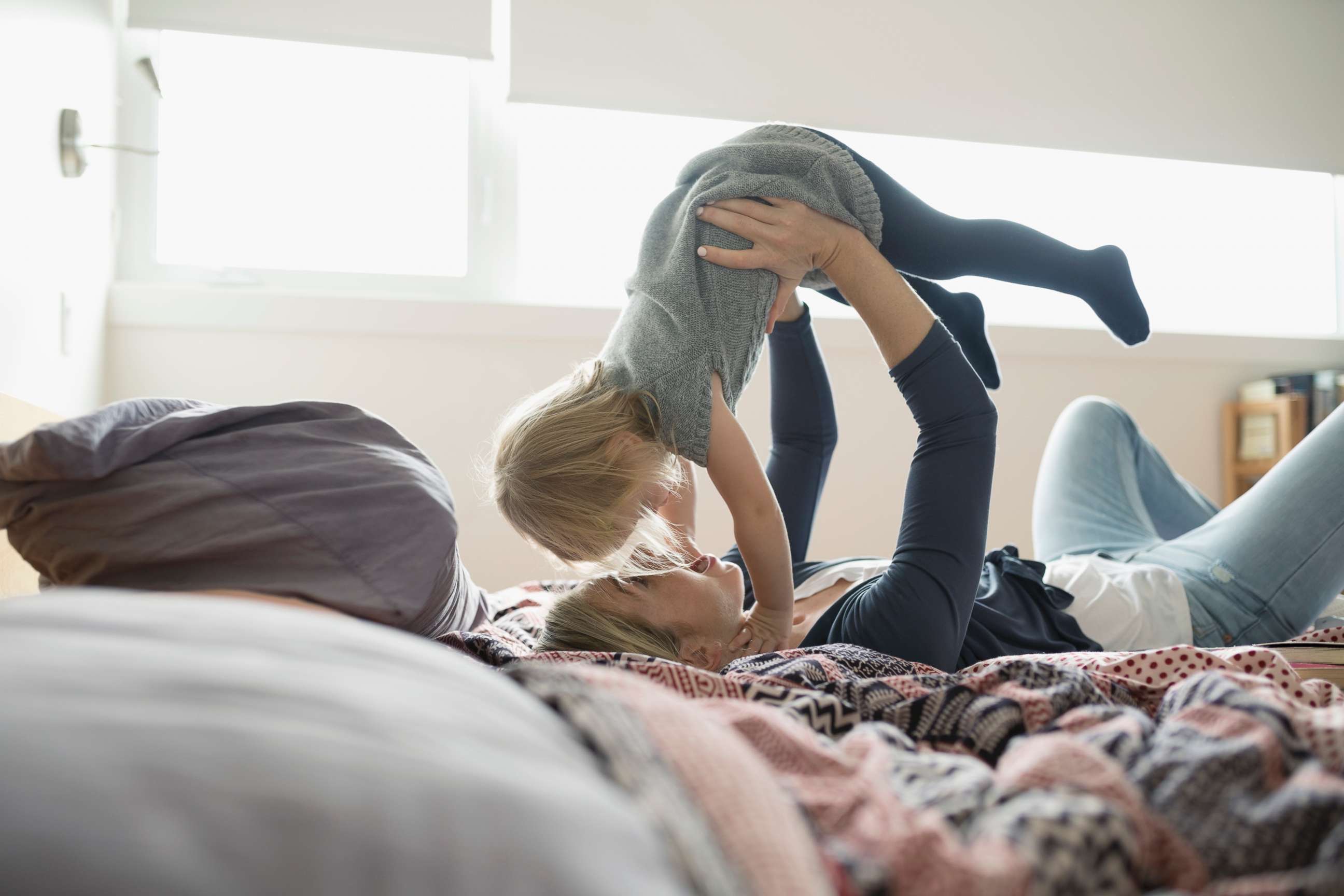 PHOTO: Mother and daughter play in an undated stock photo. 