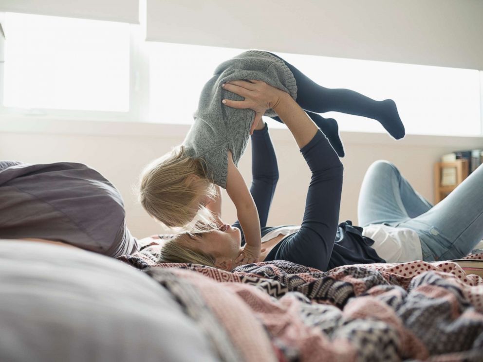 PHOTO: Mother and daughter play in an undated stock photo.