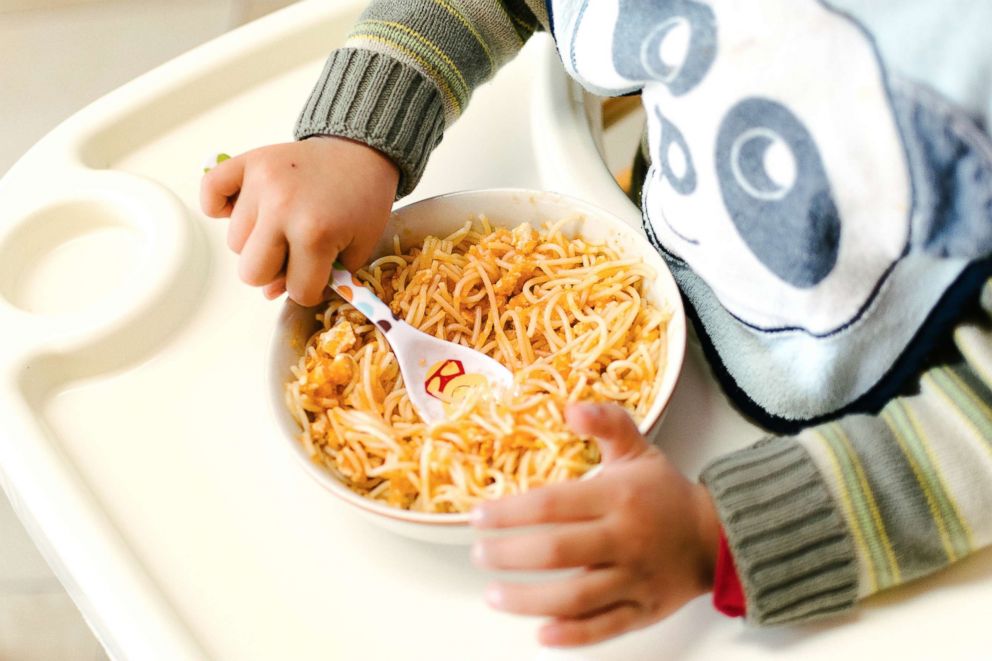 PHOTO: A baby eats in this undated stock photo.