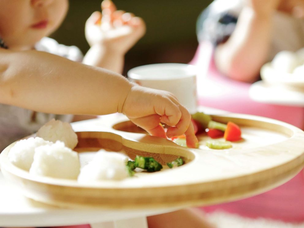 PHOTO: A baby eats in this undated stock photo.