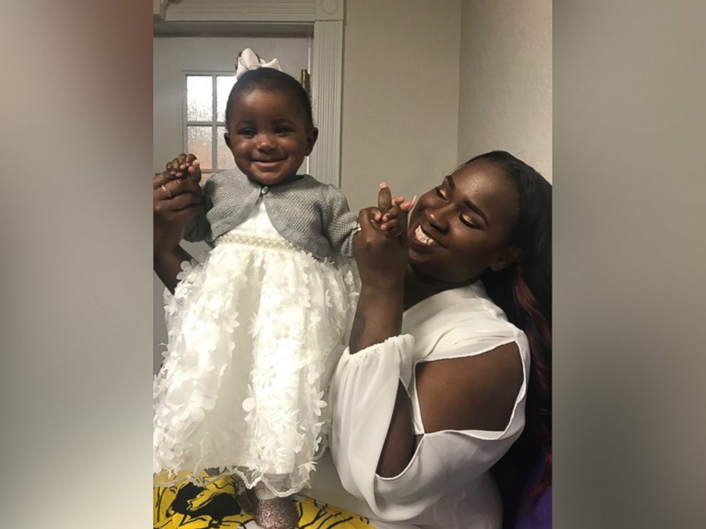 PHOTO: Angela Hughes poses with her daughter Bella.