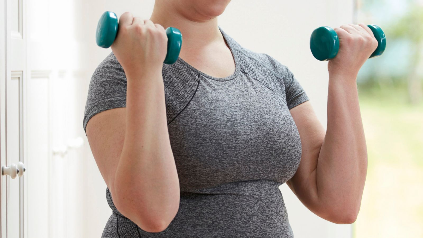 PHOTO: A woman works out in this undated stock photo.