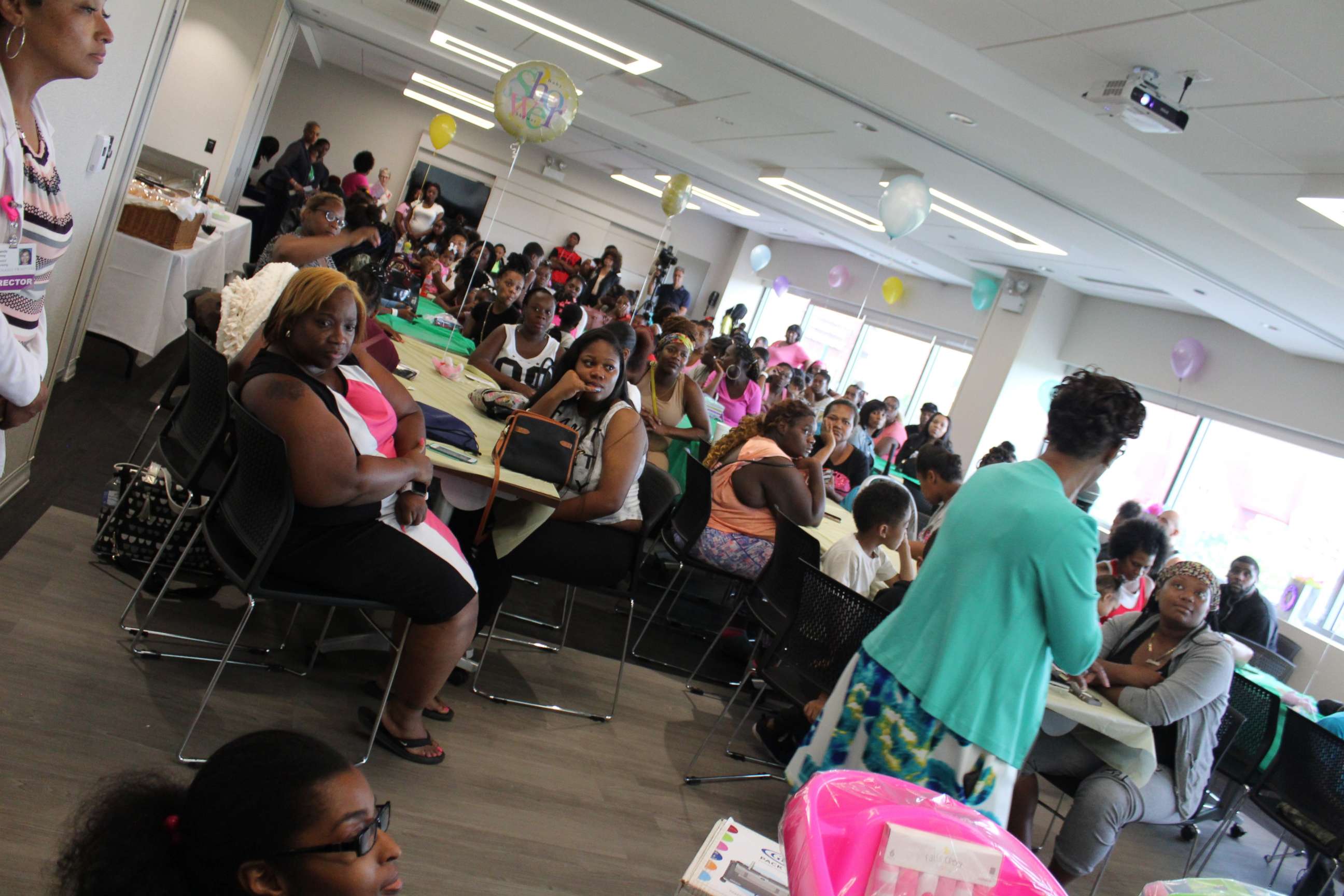 PHOTO: More than 100 women and men attended the 2018 St. Bernard Hospital Community Baby Shower.