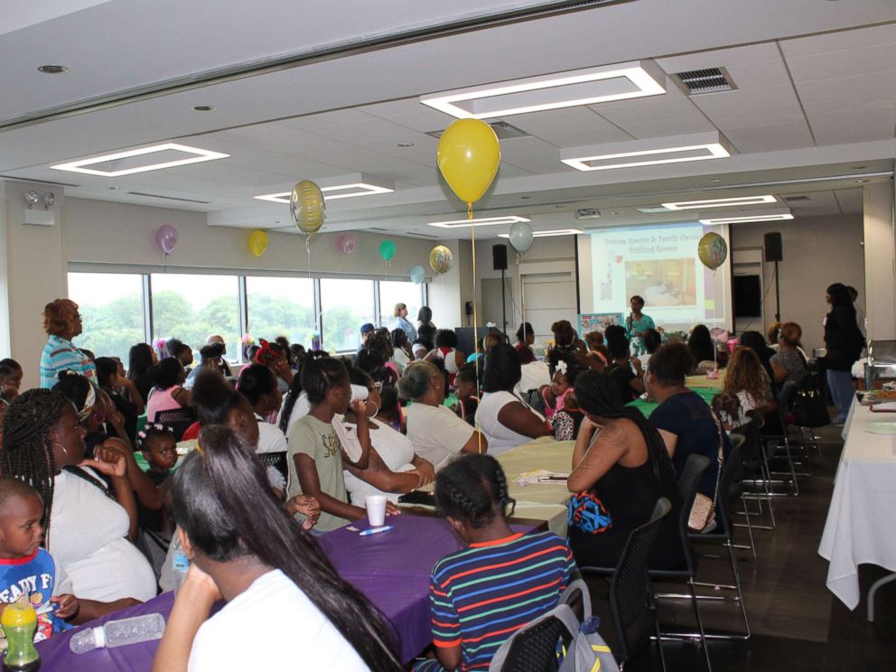 PHOTO: St. Bernard Hospitals baby shower features gifts, lunch and a chance for new moms to learn.