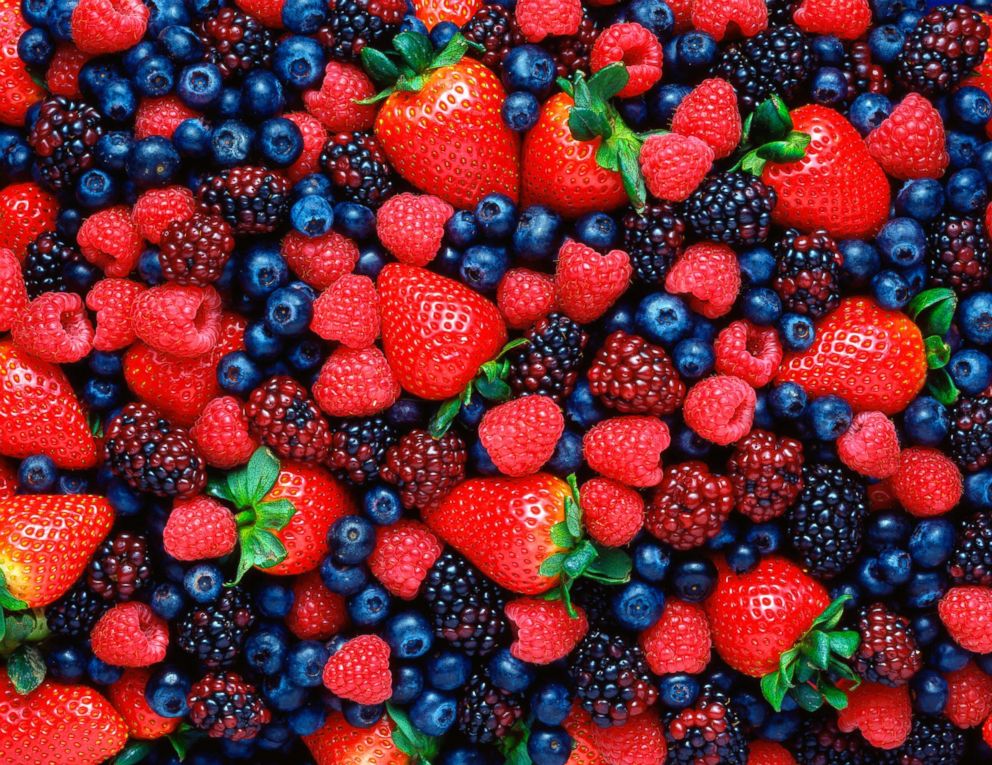 PHOTO: Mixed berries are pictured in this undated stock photo.