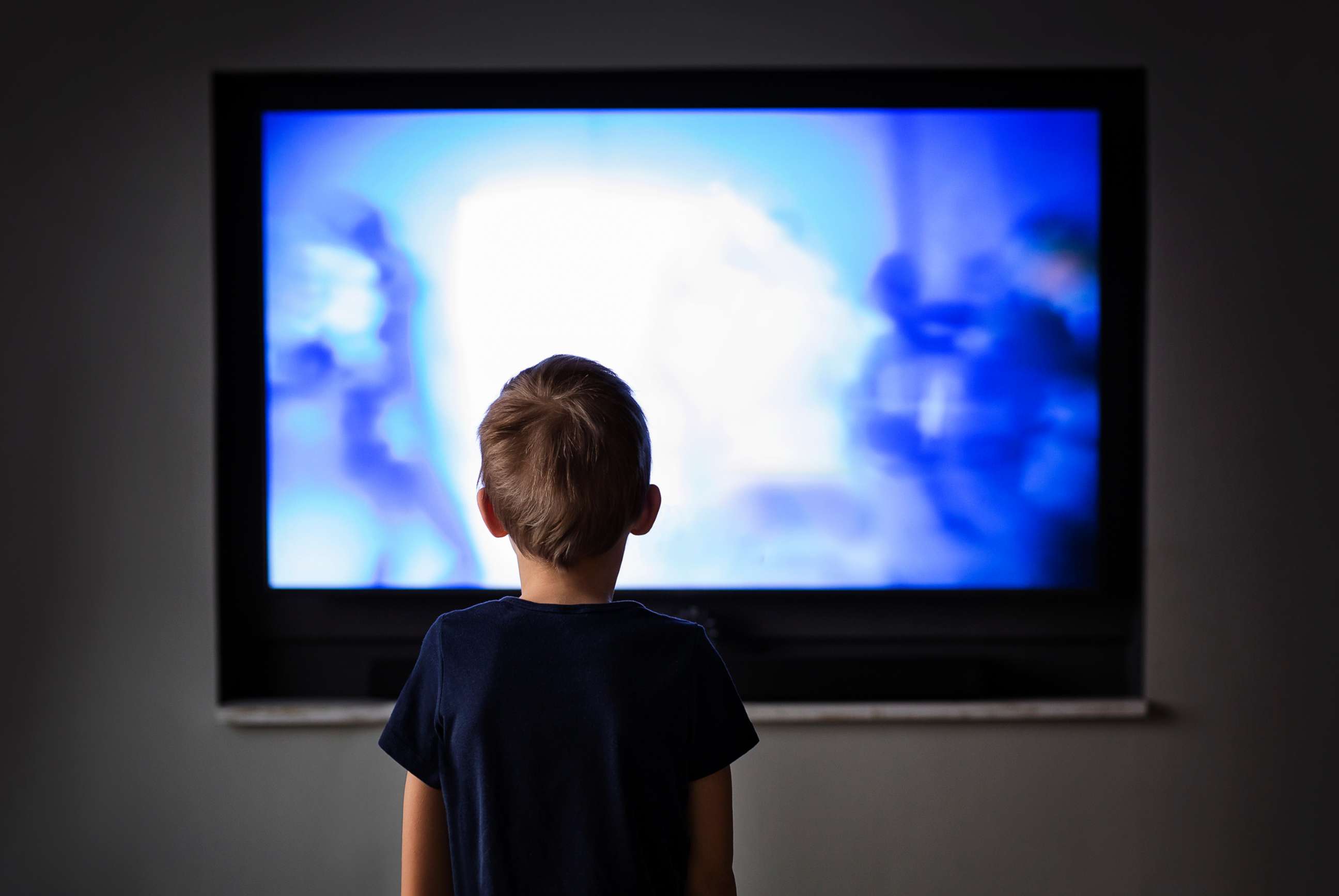 PHOTO: A young boy watches television in this undated stock photo.