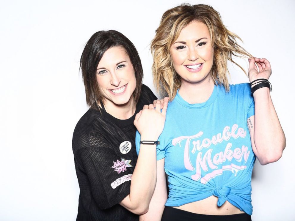 PHOTO: Amber Rees, left, and Lindsey Clayton, right, are MoveWith trainers and founders of the Brave Body Project.