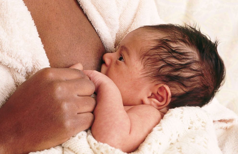 PHOTO: A mother breastfeeds in this undated stock photo.