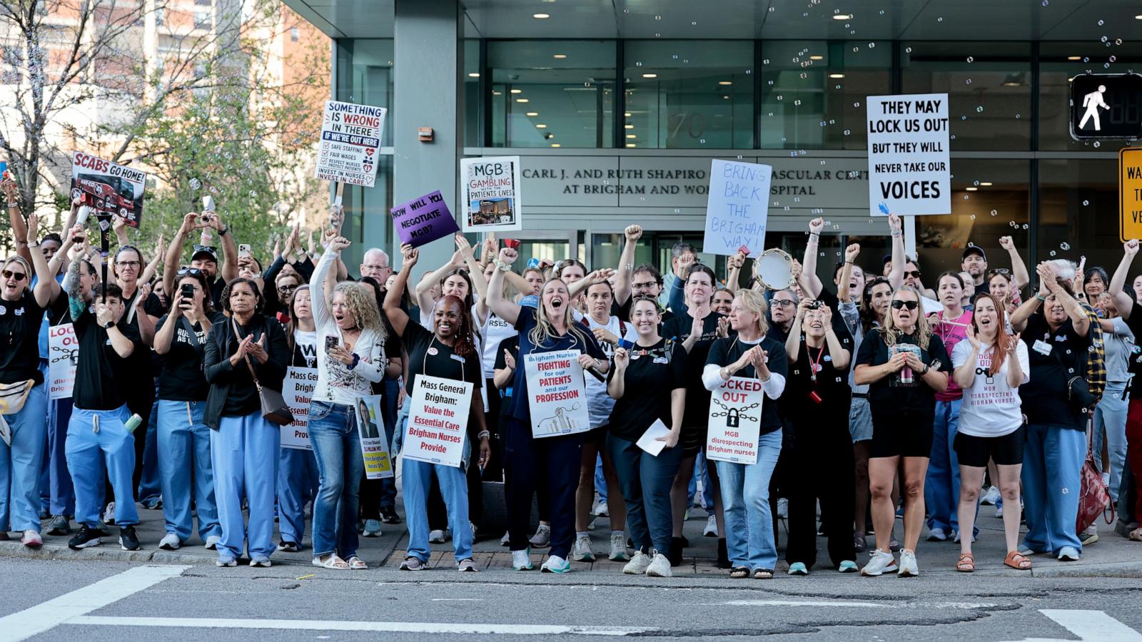 abcnews.com - Mary Kekatos - 4,000 Brigham and Women's nurses 'overwhelmingly' vote to authorize open-ended strike