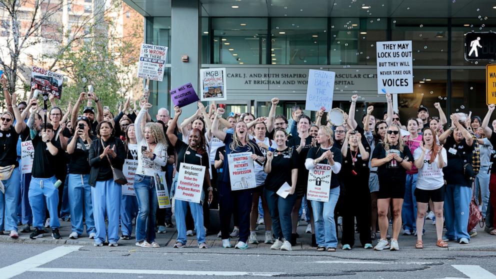 4,000 Brigham and Women's nurses 'overwhelmingly' vote to authorize open-ended  strike - ABC News