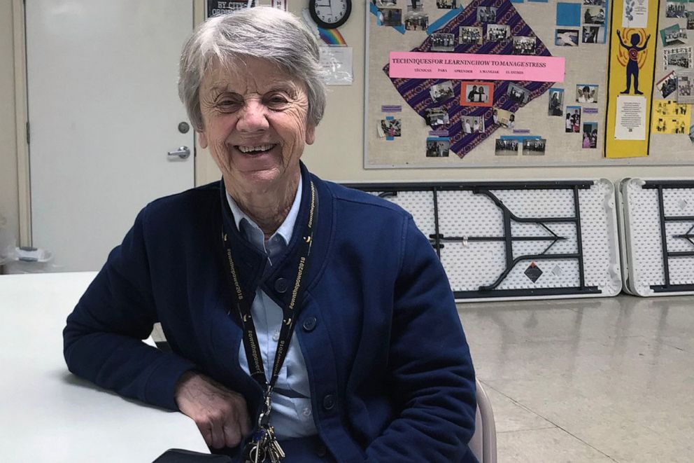 PHOTO: Sister Phylis Peters, who leads Proyecto Juan Diego, a nonprofit organization based in Cameron Park, a large colonia north of Brownsville, Texas.