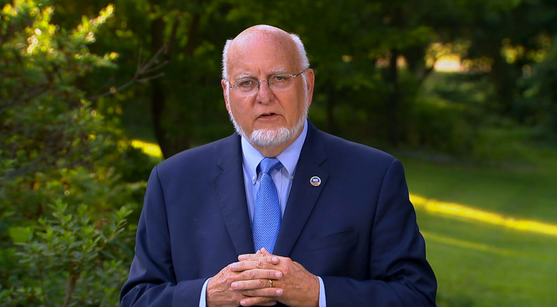 PHOTO: Dr. Robert Redfield, director of the Centers for Disease Control and Prevention appears on "Good Morning America," July 9, 2020.