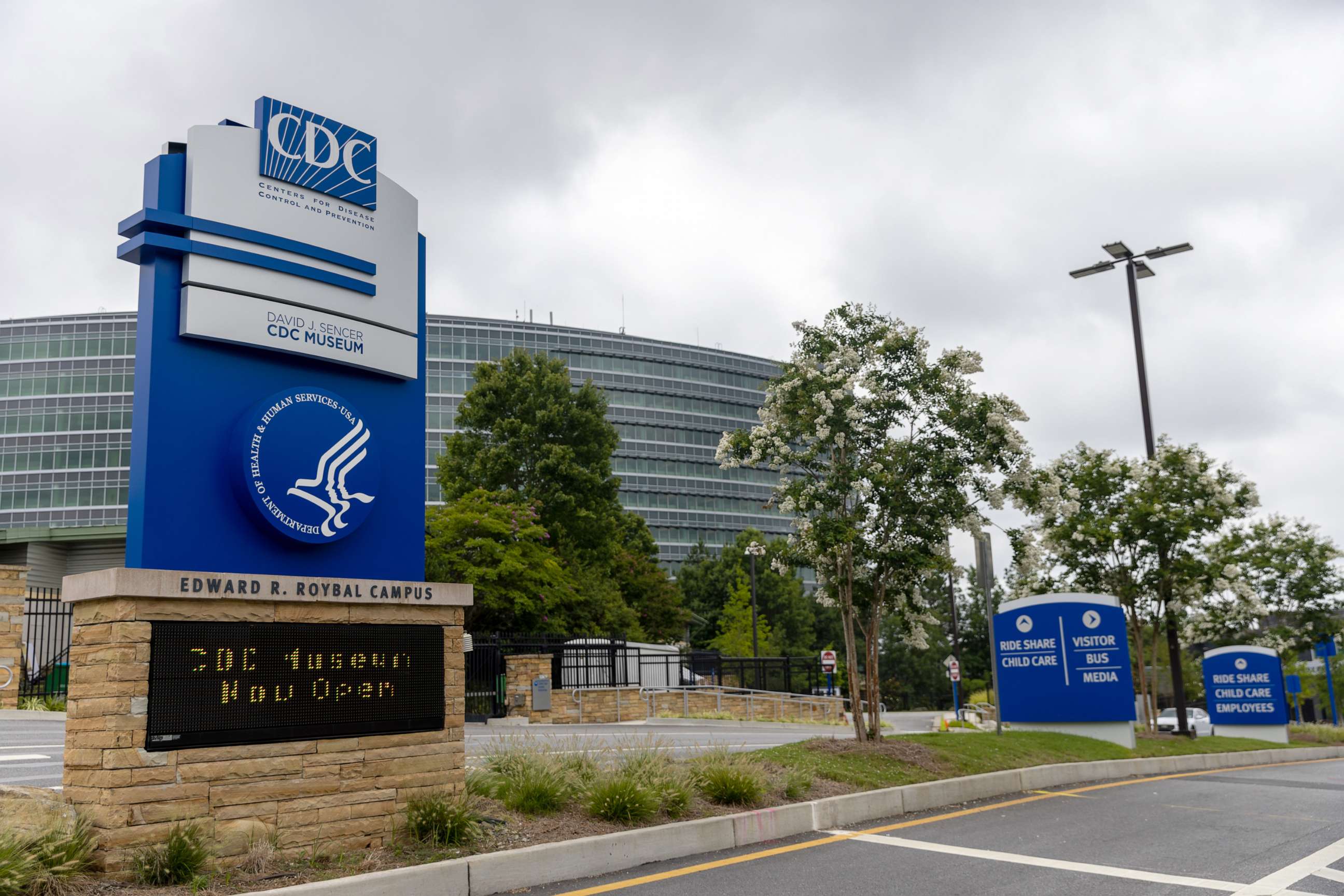 PHOTO: A general view of the Center for Disease Control headquarters is seen in Atlanta, Aug. 06, 2022.