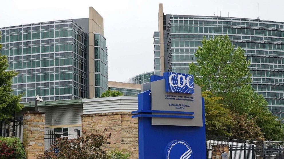 PHOTO: A general view of the Centers for Disease Control headquarters in Atlanta, April 23, 2020.