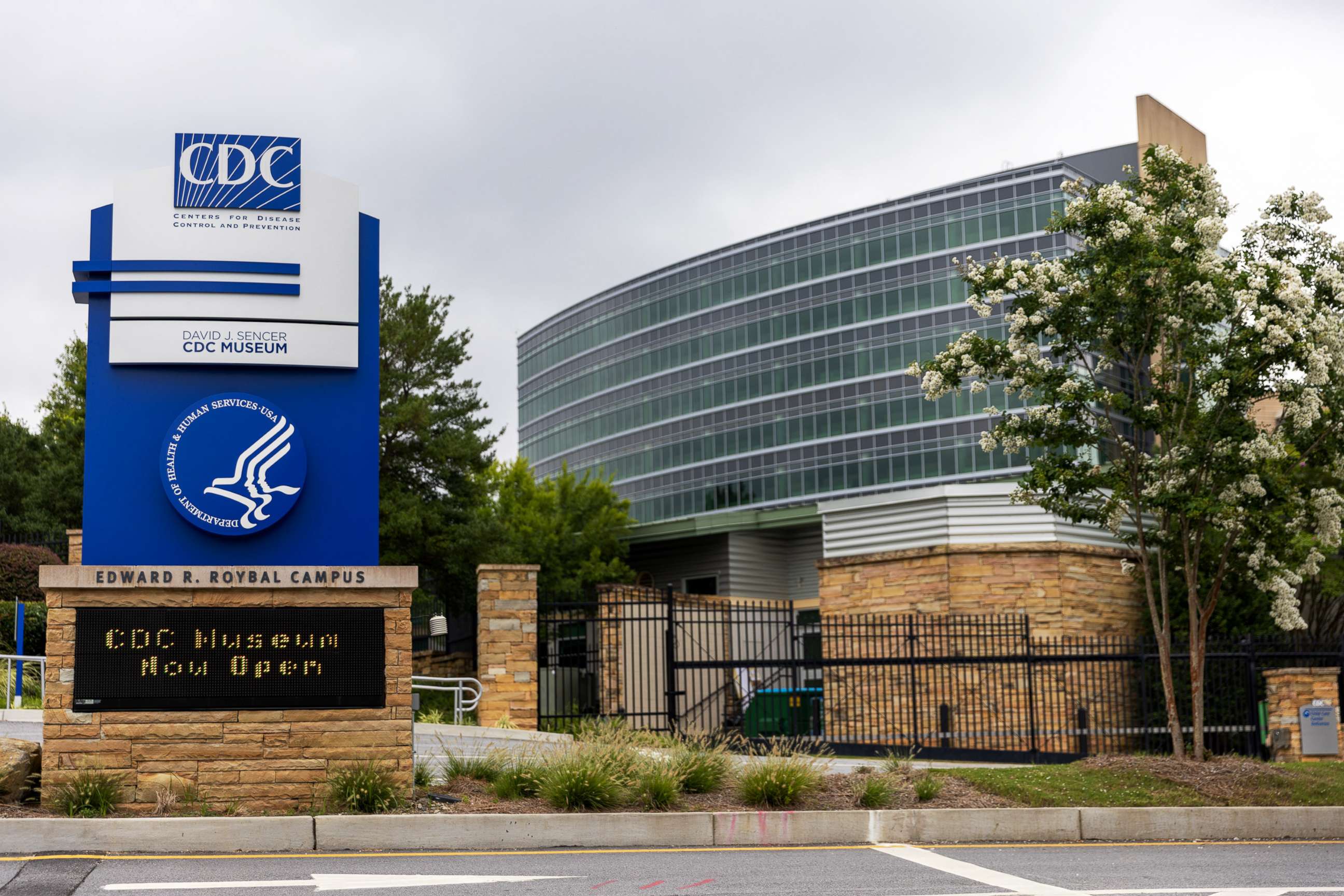 PHOTO: The Center for Disease Control headquarters stands in Atlanta, Aug. 6, 2022.