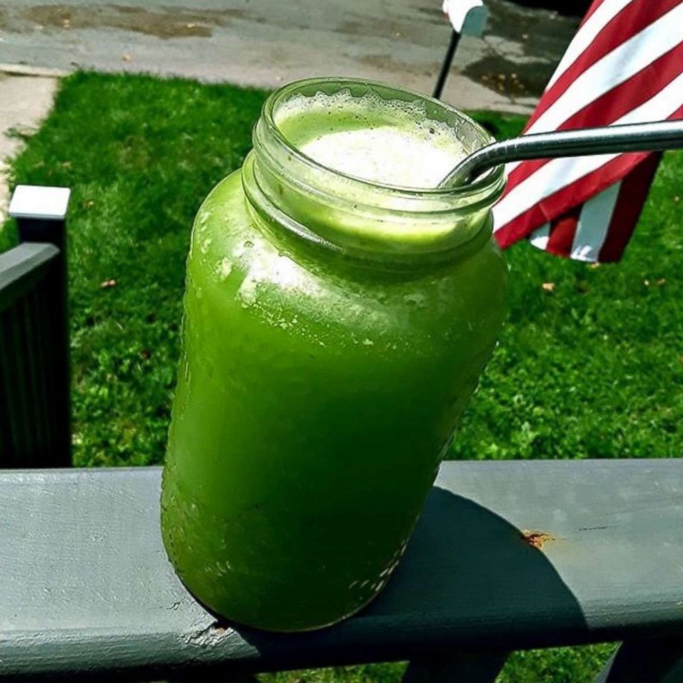 PHOTO: A glass of celery juice by JuicingJulianne is pictured here.