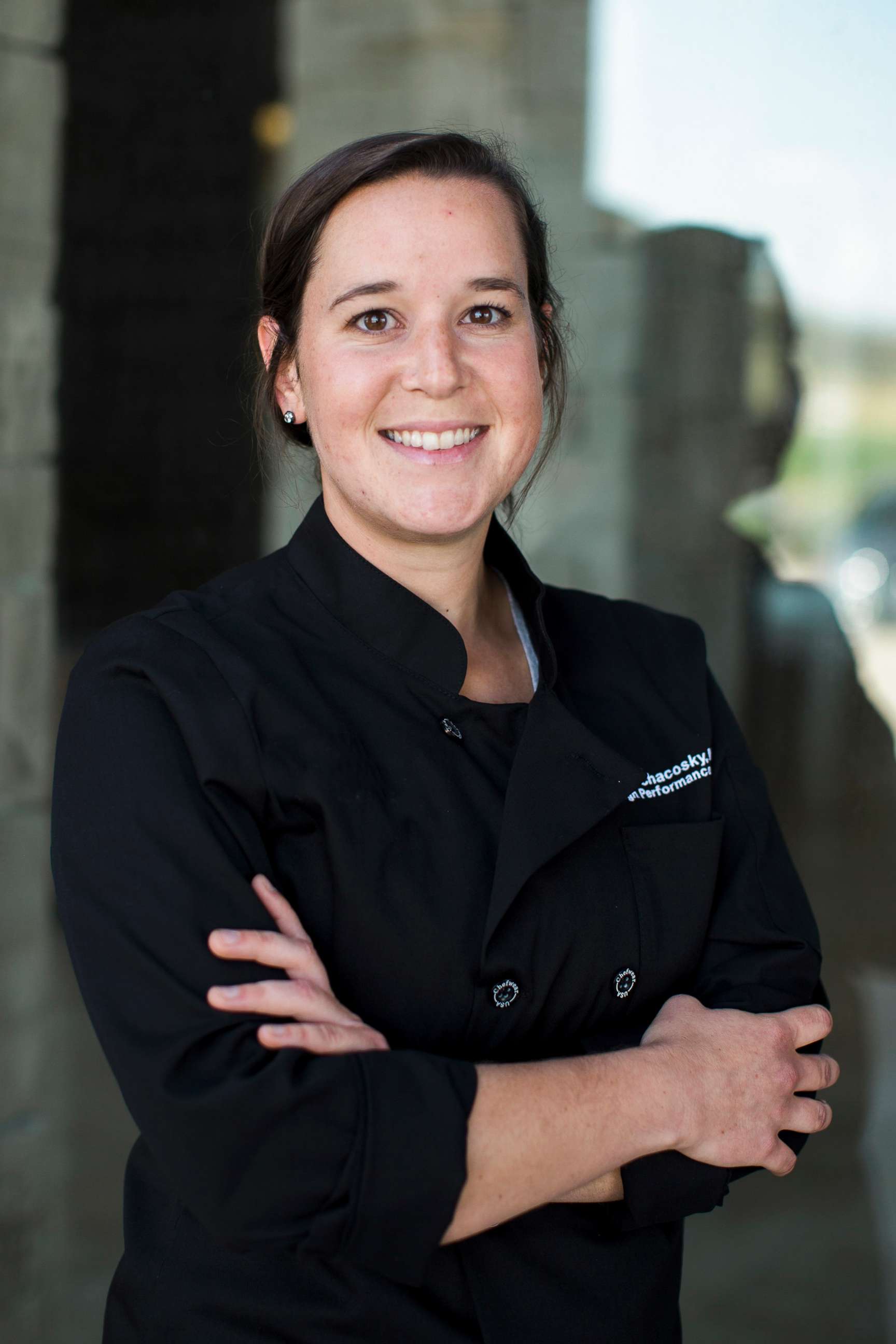 PHOTO: U.S. Ski & Snowboard team high performance chef Megan Chacosky will prepare food for U.S. athletes at the 2018 Winter Olympics in South Korea.