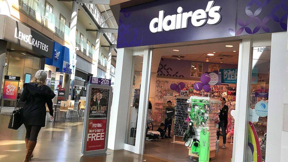 Asbestos found in Claire's cosmetics, FDA says