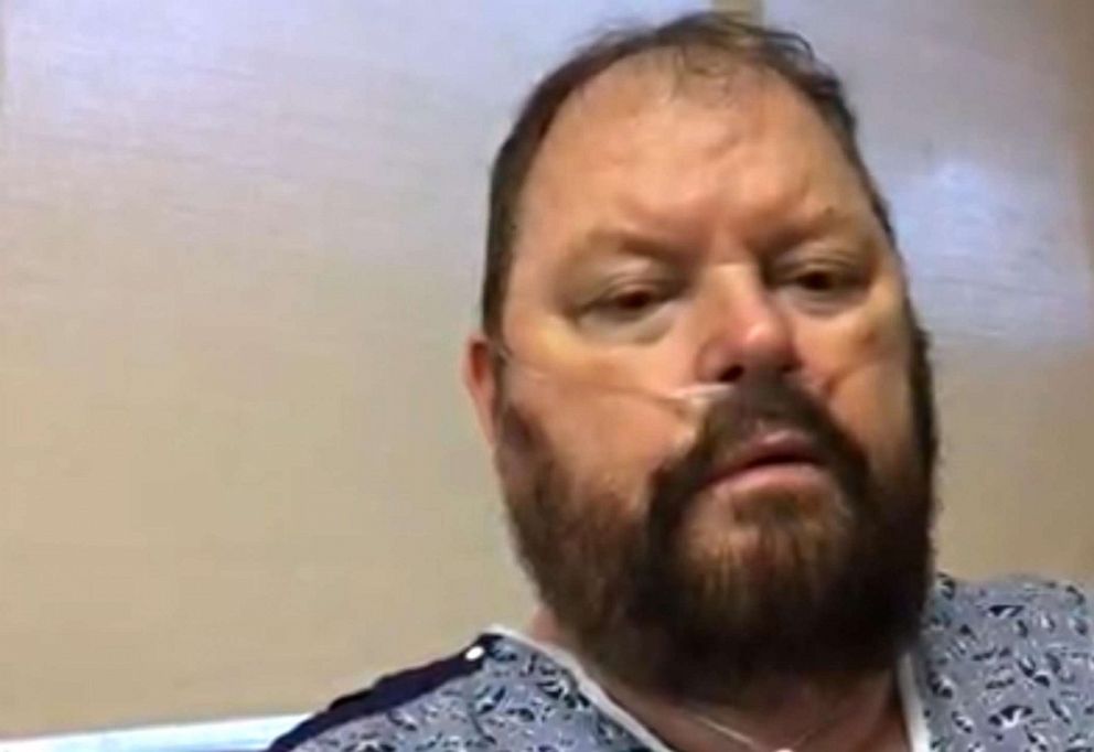 PHOTO: Clay Bentley of Georgia is quarantined at a hospital in Rome, Georgia. He said his symptoms appeared on March 2, a day after he sang in a choir at Church at Liberty Square in Cartersville, Georgia.