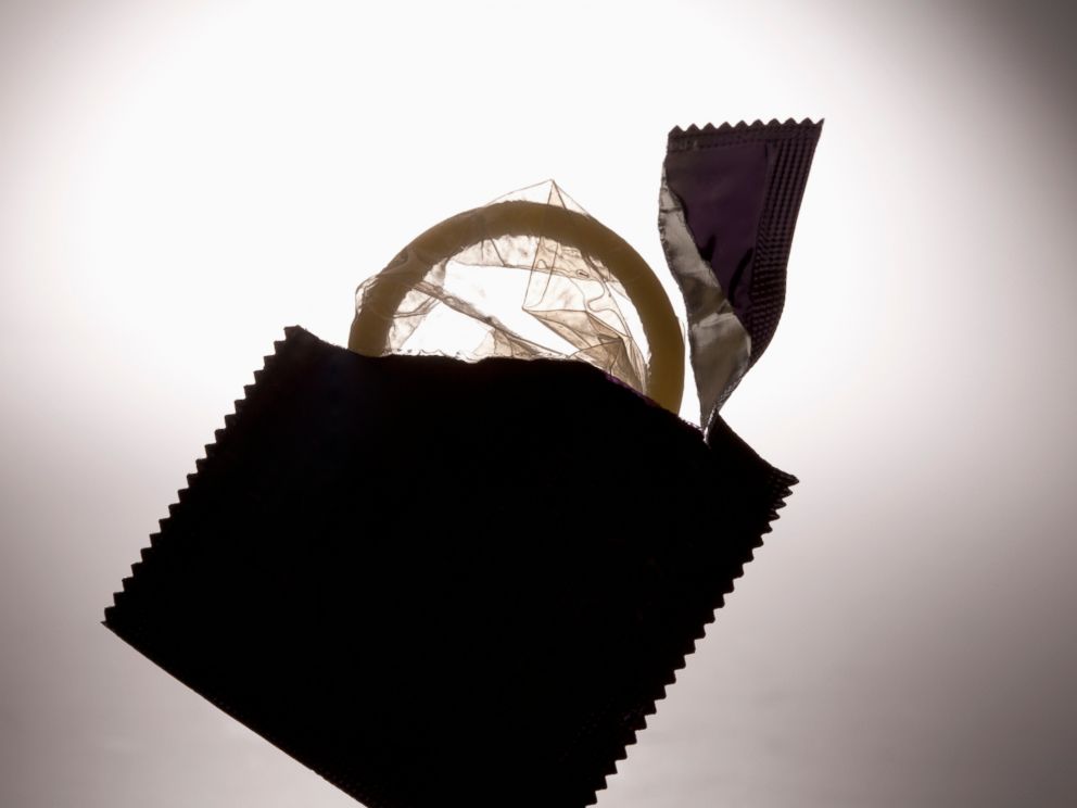 PHOTO: A photo of a condom is pictured in this undated stock photo.
