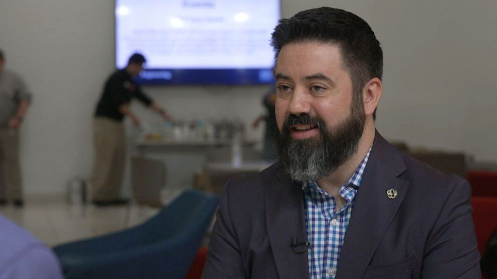 PHOTO: Josh Corman, a leading expert in hospital cybersecurity, says new research exposes a direct threat to patient lives when cyberattacks hit medical system computer networks and disrupt care.